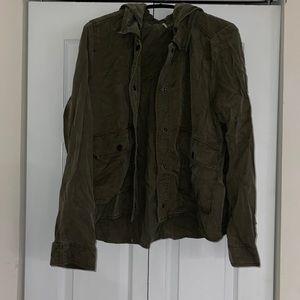 Army green jacket